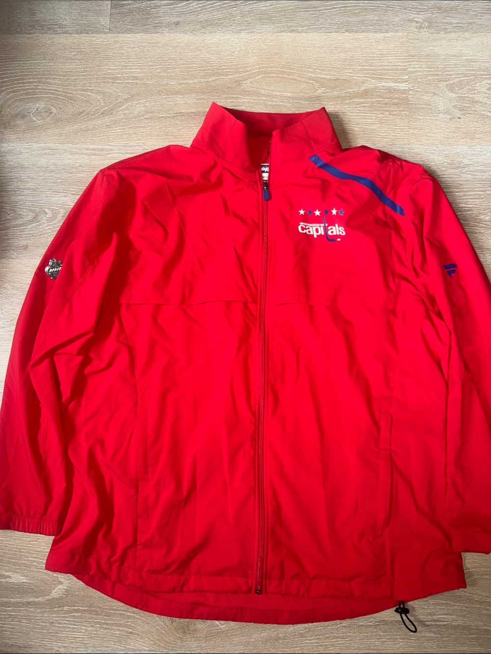Fantastics NHL Authentic Pro Washington Capitals Full Zip Jacket Size 2XL XXL